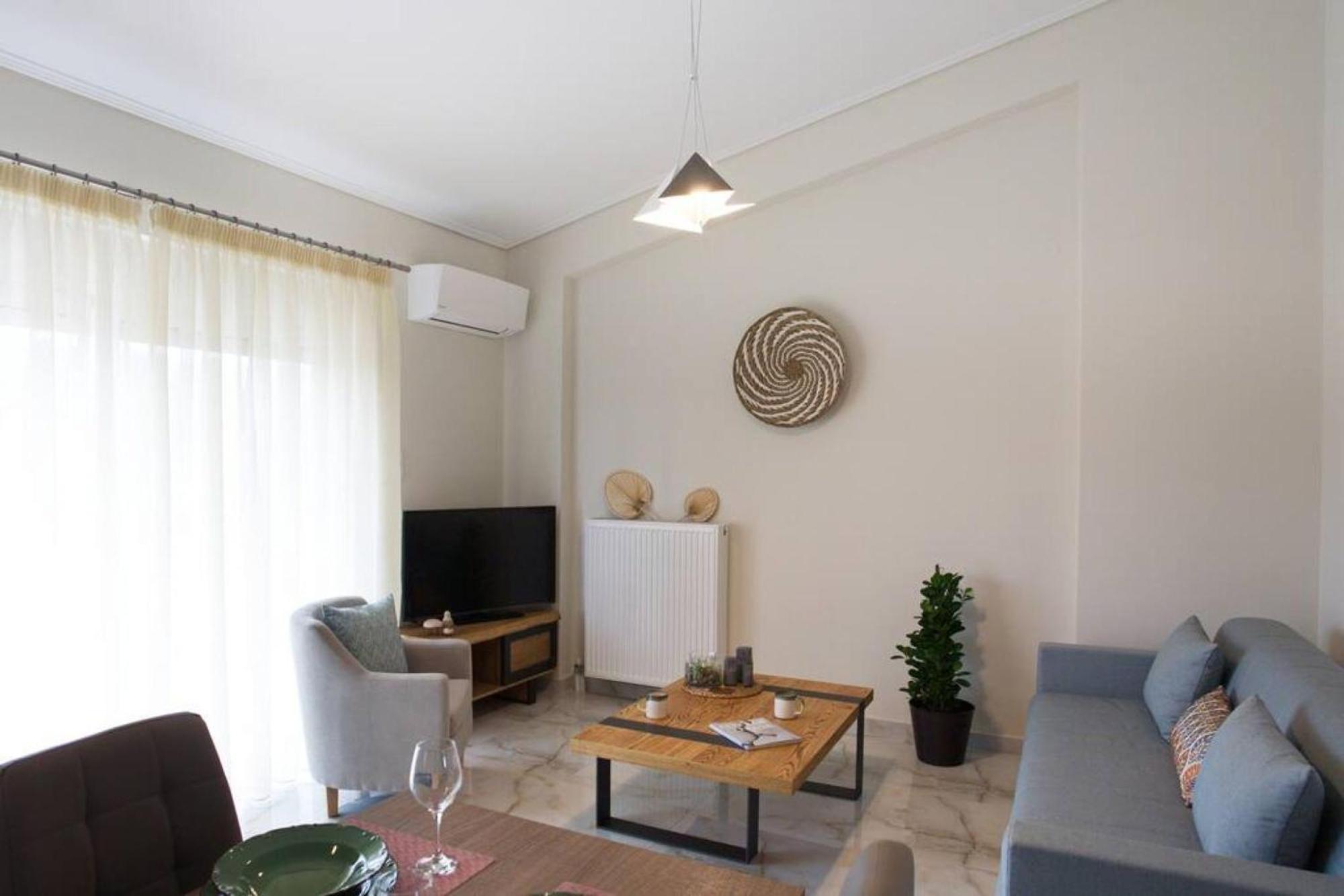 Sunny Apartment Lefkada - Lefkada Bnb Kalligoni المظهر الخارجي الصورة