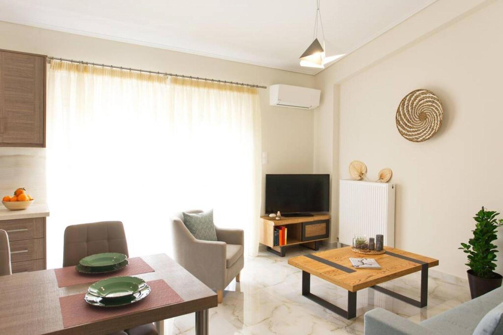 Sunny Apartment Lefkada - Lefkada Bnb Kalligoni المظهر الخارجي الصورة