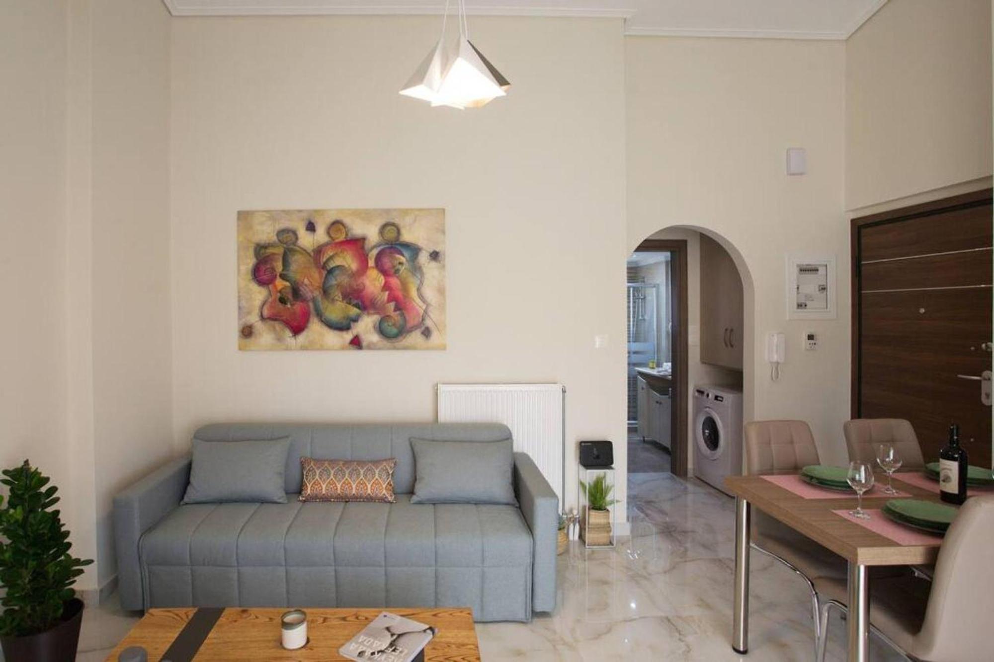Sunny Apartment Lefkada - Lefkada Bnb Kalligoni المظهر الخارجي الصورة