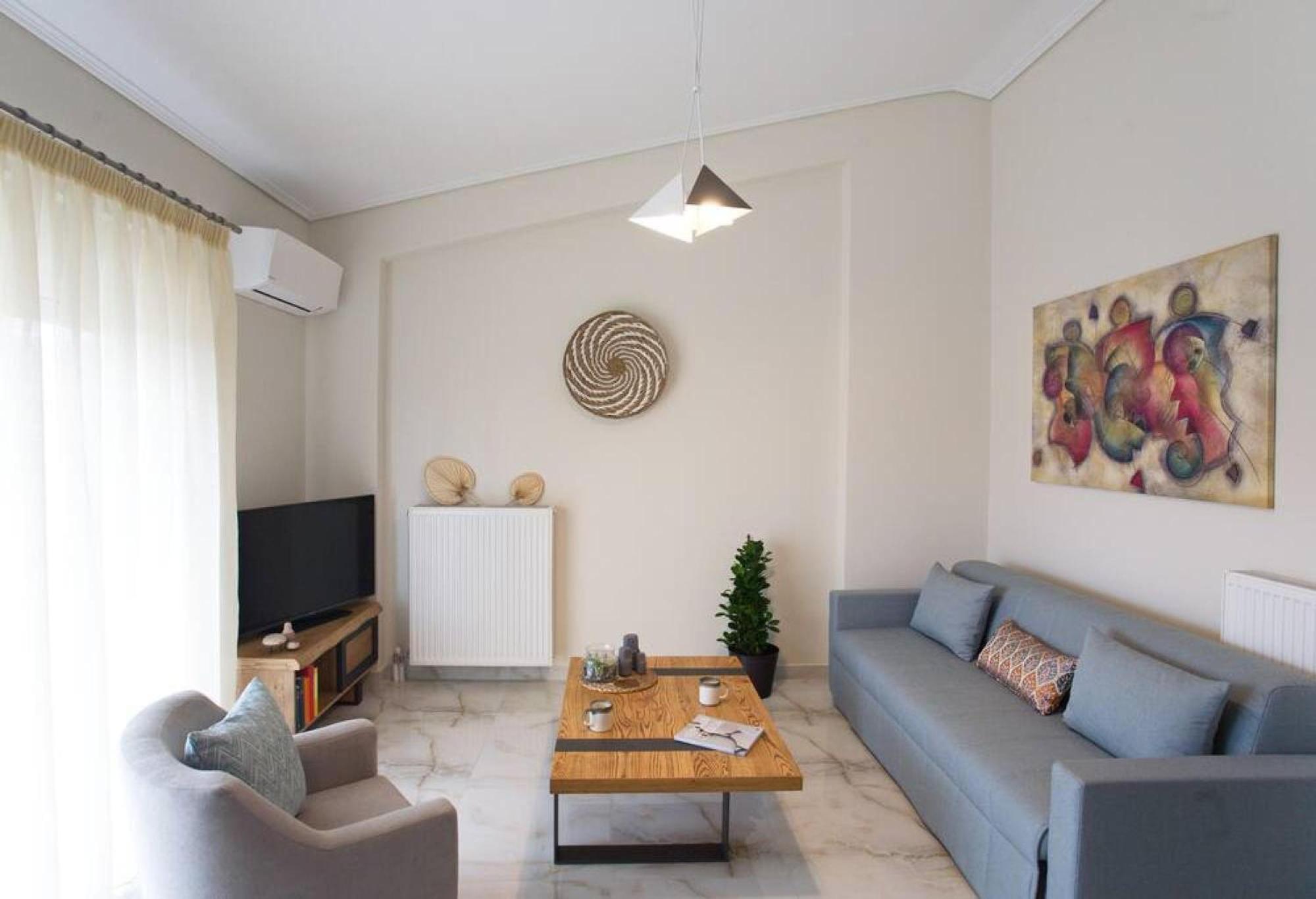Sunny Apartment Lefkada - Lefkada Bnb Kalligoni المظهر الخارجي الصورة